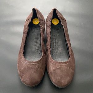 Fitflop F2 brown ballet flats
